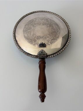 Vintage Birks & Sons Silent Butler Primrose Plate Silver Plate - EP Copper